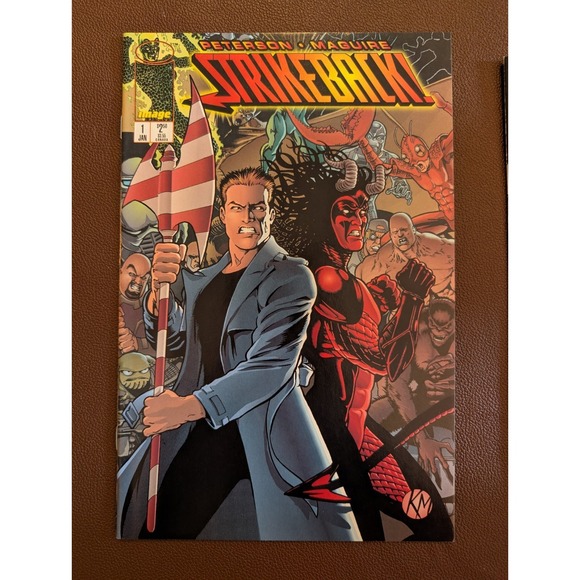 Strikeback! #1–3 (1994–95) Image Comics NM Range Complete Mini-Series Lot - Picture 2 of 8